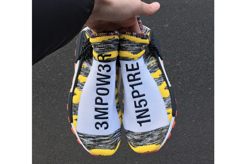 Pharrell x adidas Originals Hu NMD 全新「Afro」實鞋圖輯曝光