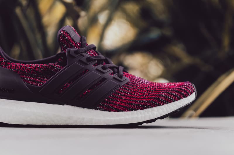 近賞 adidas UltraBOOST 4.0 全新酒紅配色