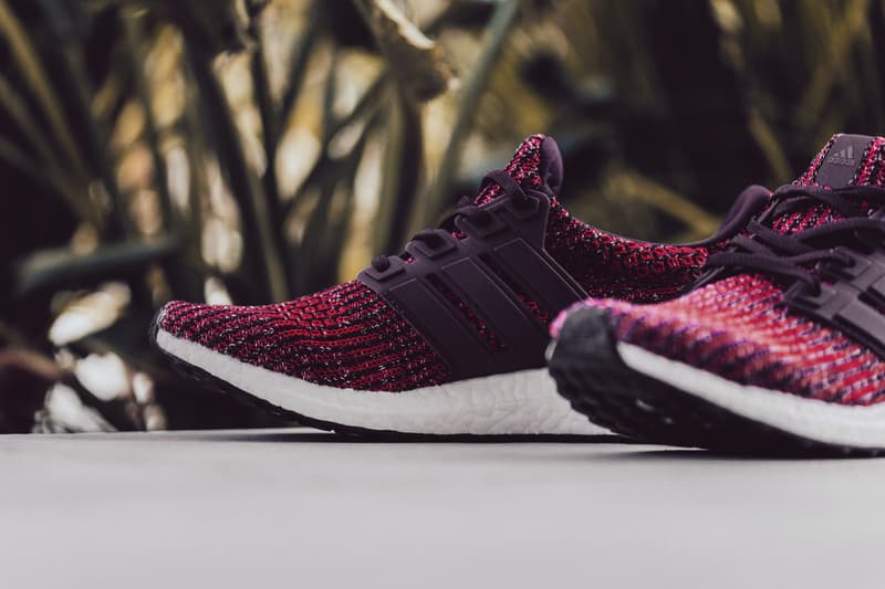 近賞 adidas UltraBOOST 4.0 全新酒紅配色