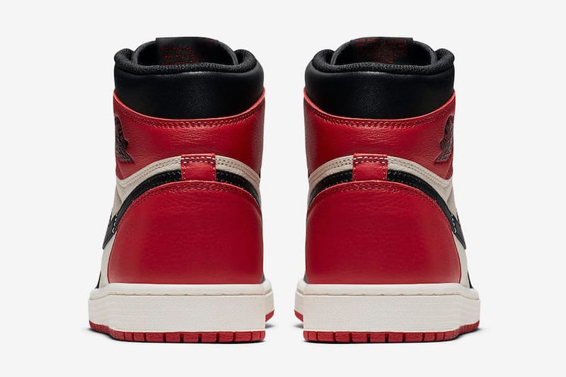 jordan air 1 bred toe