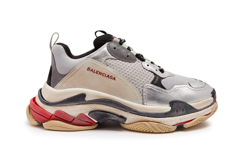 Balenciaga Triple S 全新「Metallic Silver」配色上架