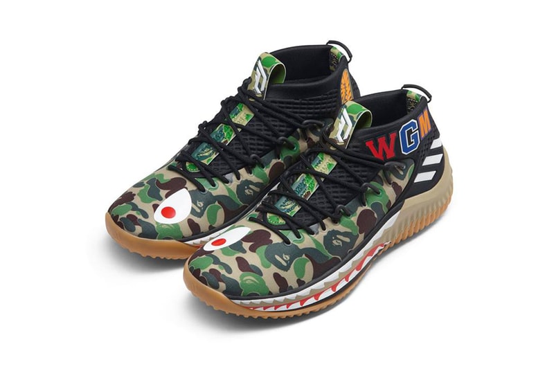 BAPE x adidas Dame 4 聯乘籃球鞋款台灣發售消息