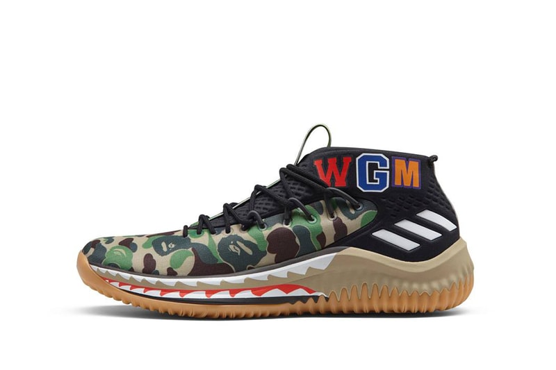 BAPE x adidas Dame 4 聯乘籃球鞋款台灣發售消息