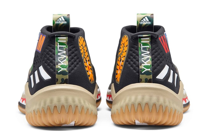 BAPE x adidas Dame 4 聯乘籃球鞋款台灣發售消息