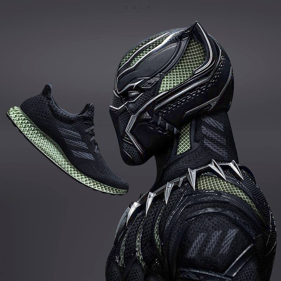 adidas 4d black panther