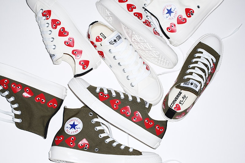 COMME des GARÇONS PLAY x Converse 2018 春夏 Chuck Taylor All Star 系列