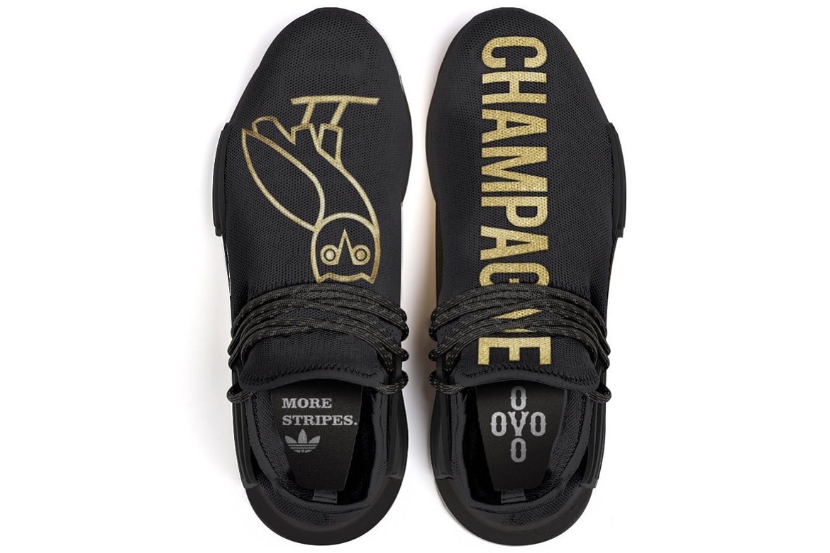 Drake x adidas Originals Hu NMD 客製聯乘鞋款