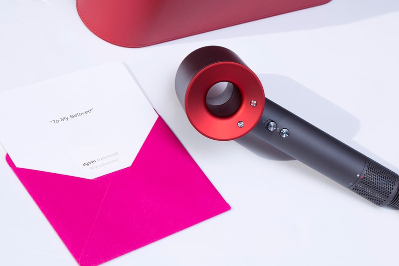 情人節之選－Dyson Supersonic™ 風筒推出紅色限定版及心意卡服務