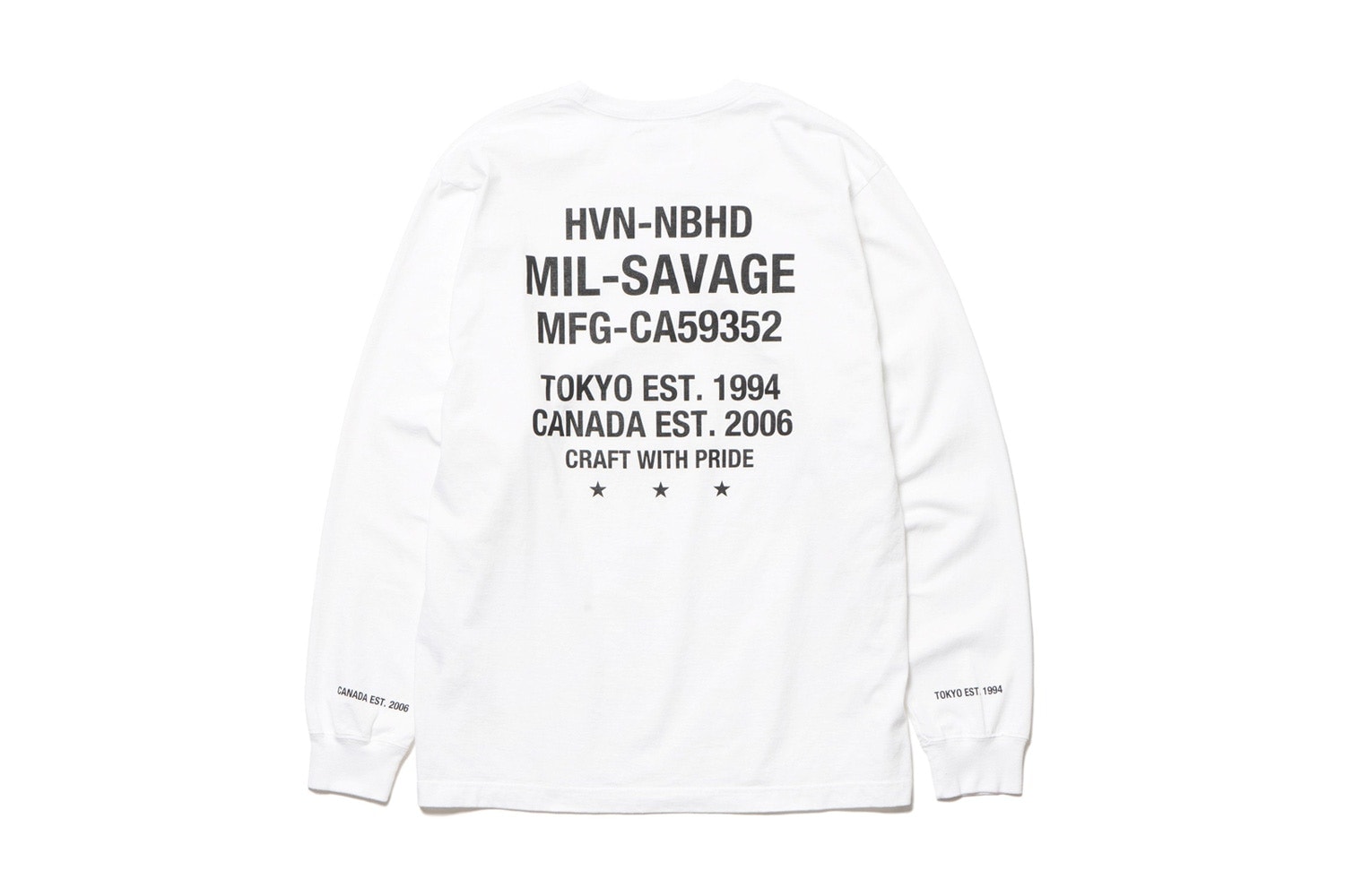 HAVEN x NEIGHBORHOOD「HVNH MIL-SAVAGE」聯乘系列正式上架