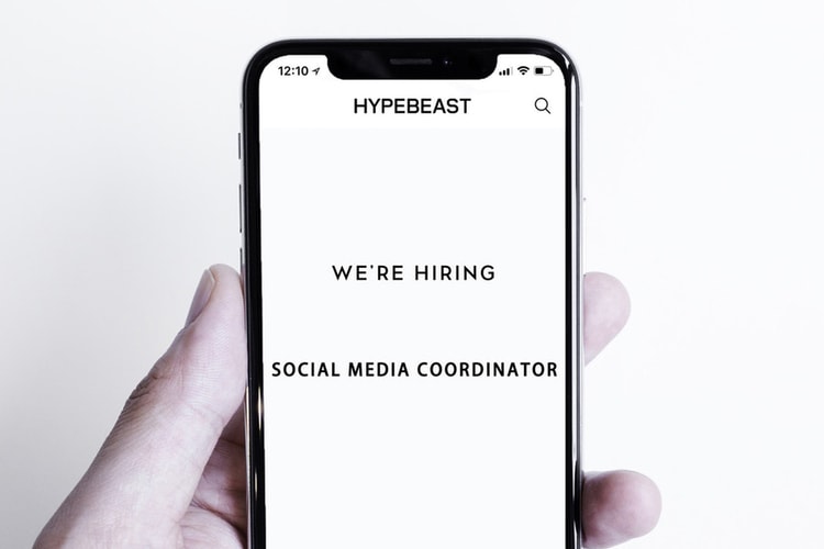 HYPEBEAST 中文版誠徵香港地區 Social Media Coordinator