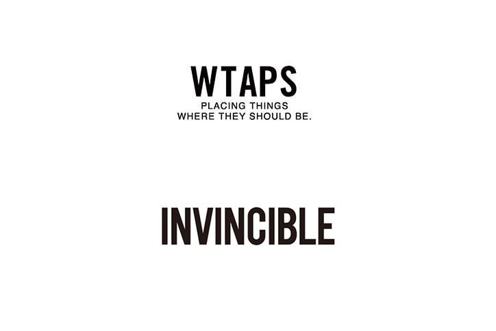 重磅消息 - 台灣潮店 INVINCIBLE 釋出聯手 WTAPS 企劃