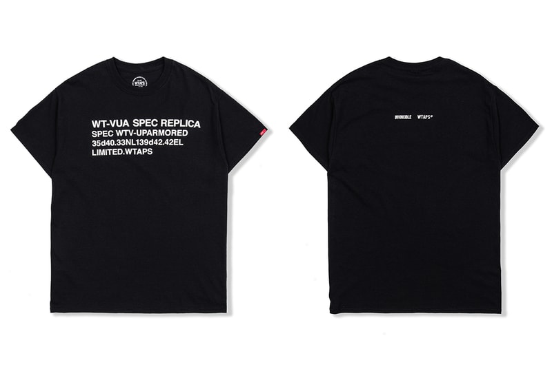 西山徹親自抵台！WTAPS x INVINCIBLE 最新聯乘系列發布