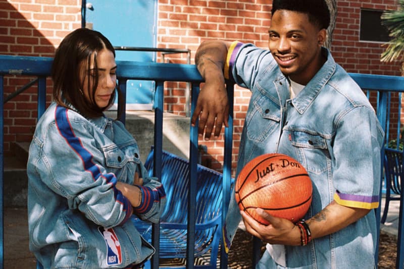 Just Don x Levi’s「NBA Collection」將運動服細節注入丹寧服飾