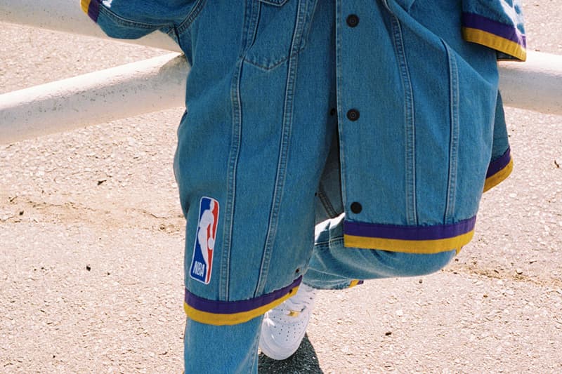 Just Don x Levi’s「NBA Collection」將運動服細節注入丹寧服飾