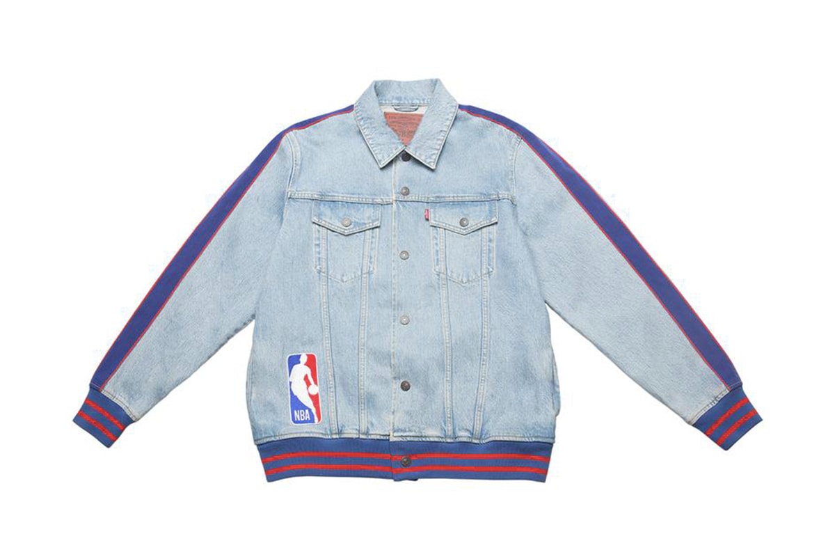 Just Don x Levi’s「NBA Collection」將運動服細節注入丹寧服飾