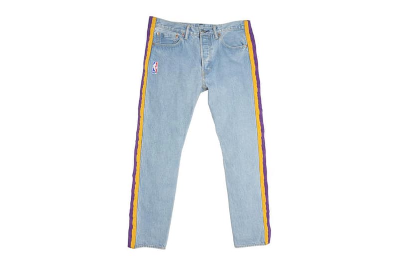Just Don x Levi’s「NBA Collection」將運動服細節注入丹寧服飾