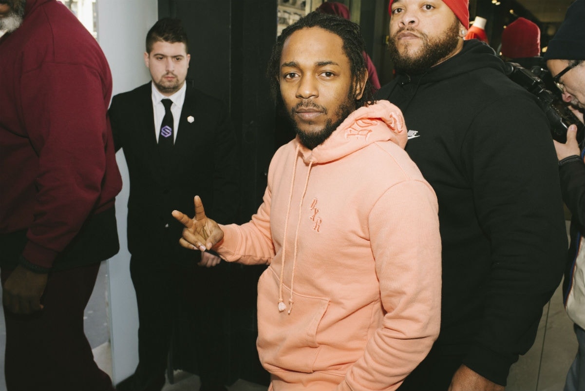 直擊 Kendrick Lamar「DAMN.」巴黎期間限定店舖發售現場