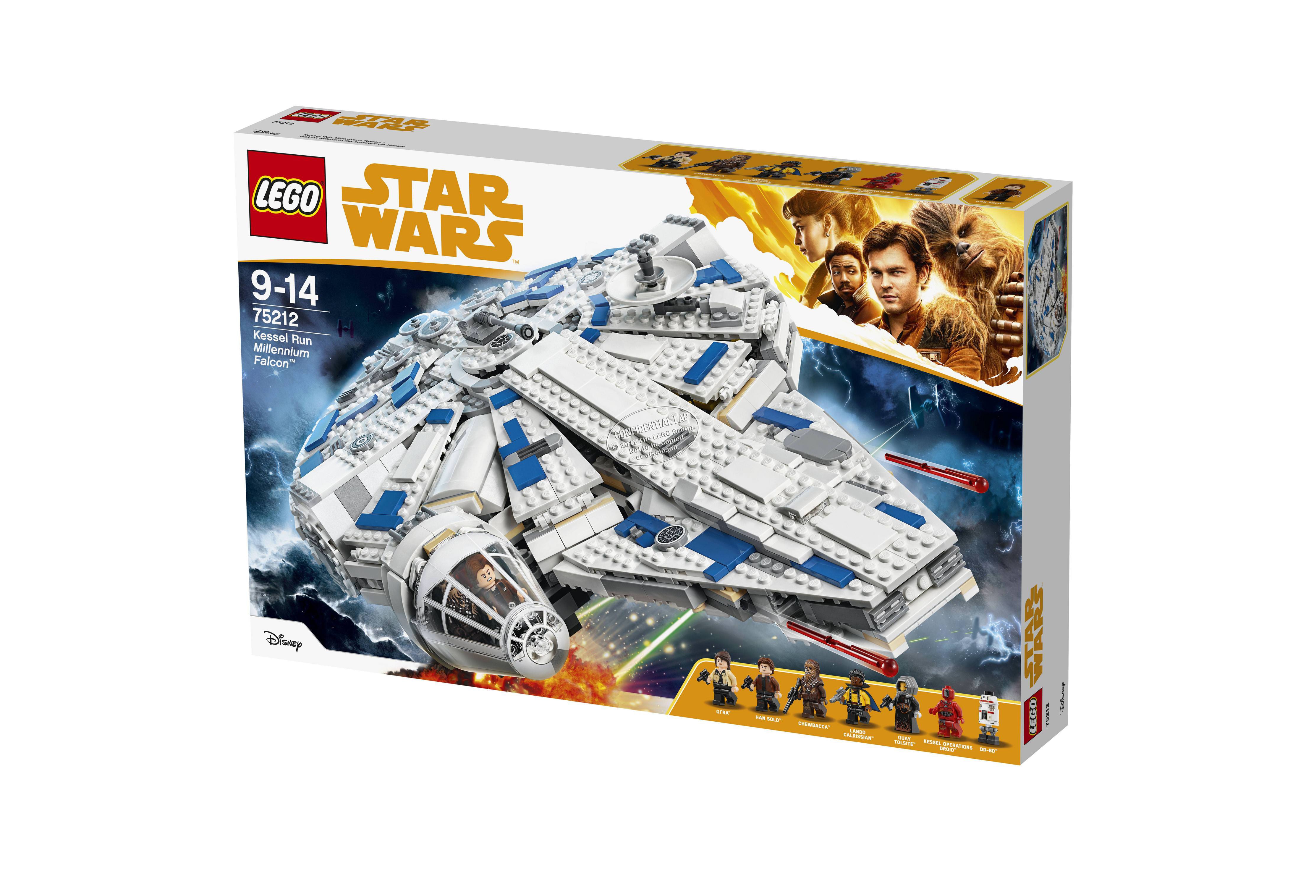 LEGO 即將推出《Solo: A Star Wars Story》電影的千歲鷹玩具模型