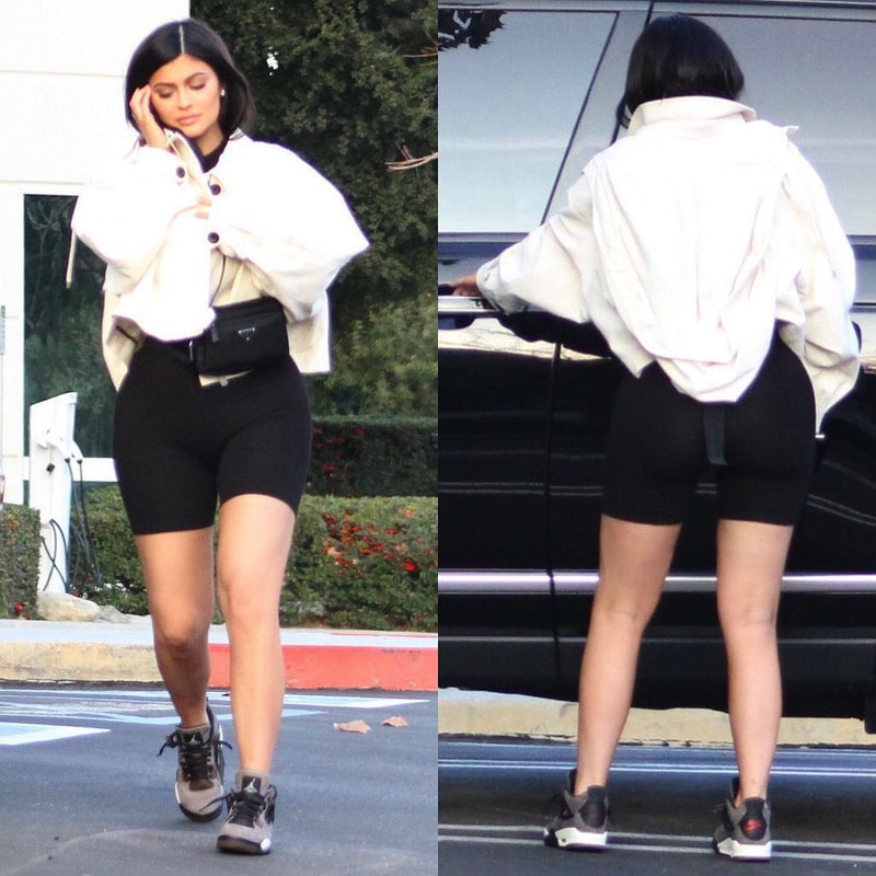 Kylie Jenner 曝光疑似 Travis Scott x Air Jordan 4 聯乘鞋款