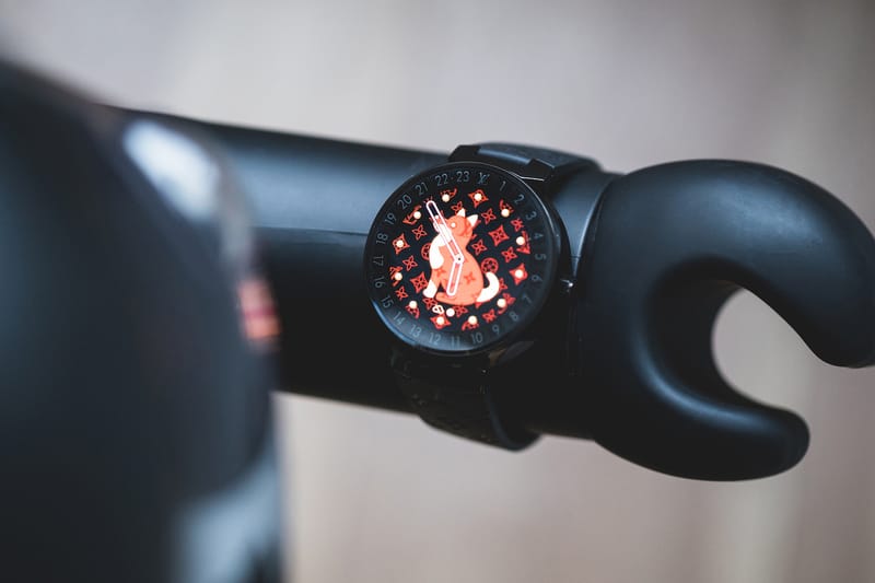 近賞 Louis Vuitton 智能手錶 Tambour Horizon 全新 CNY 錶面設計