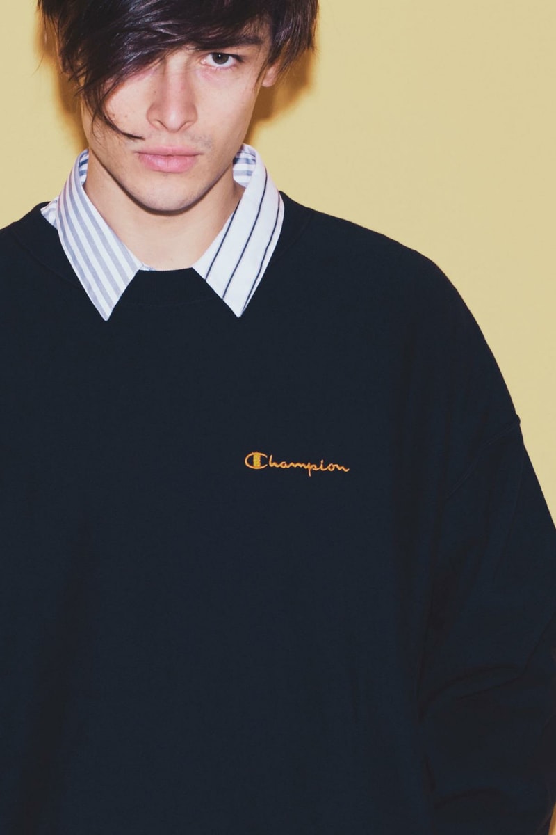 monkey time x Champion 推出 Reverse Weave 衛衣