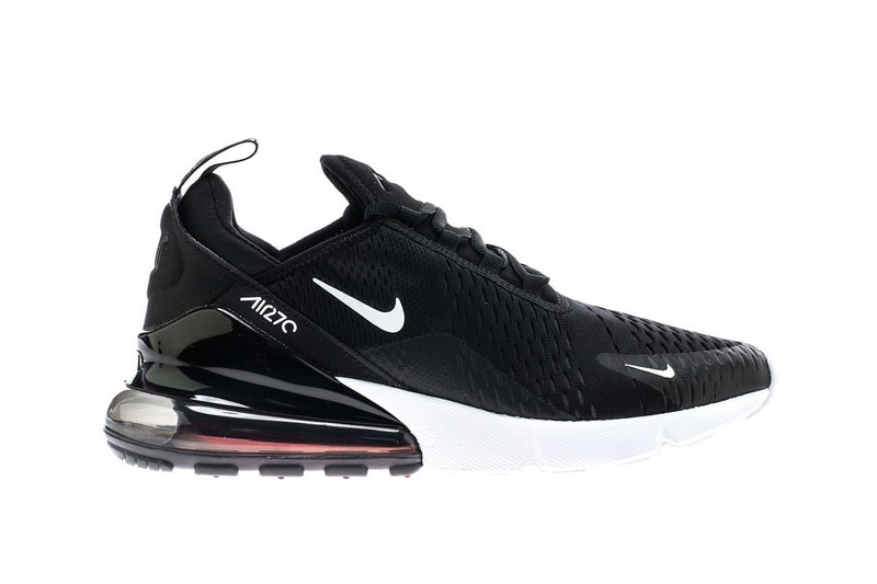 Nike Air Max 270 全新黑白鞋款發售日期公佈