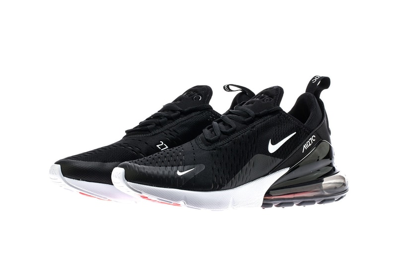 Nike Air Max 270 全新黑白鞋款發售日期公佈