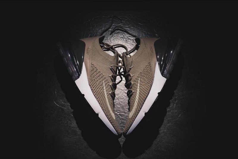 搶先預覽 Nike Air Max 270 Flyknit 棕色版本