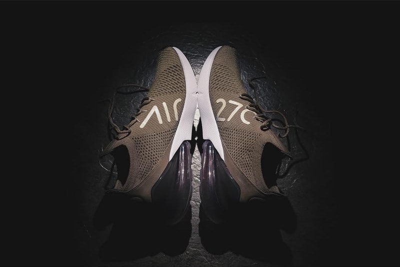 搶先預覽 Nike Air Max 270 Flyknit 棕色版本