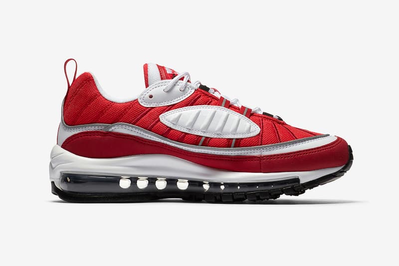 Nike Air Max 98 全新配色設計「Gym Red」