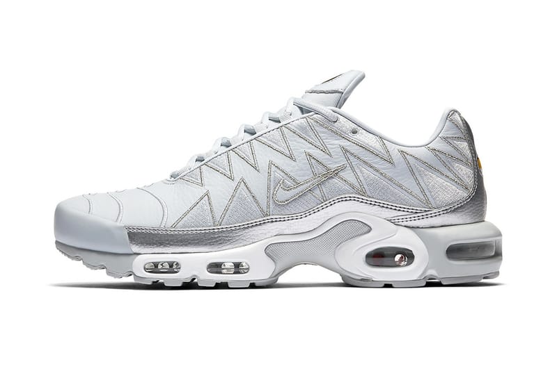 銀色閃電！Nike Air Max Plus 全新配色設計近賞