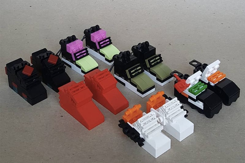 觀看 LEGO 打造的 ACRONYM、Virgil Abloh 與 YEEZY 等 Nike 熱門聯乘鞋款！