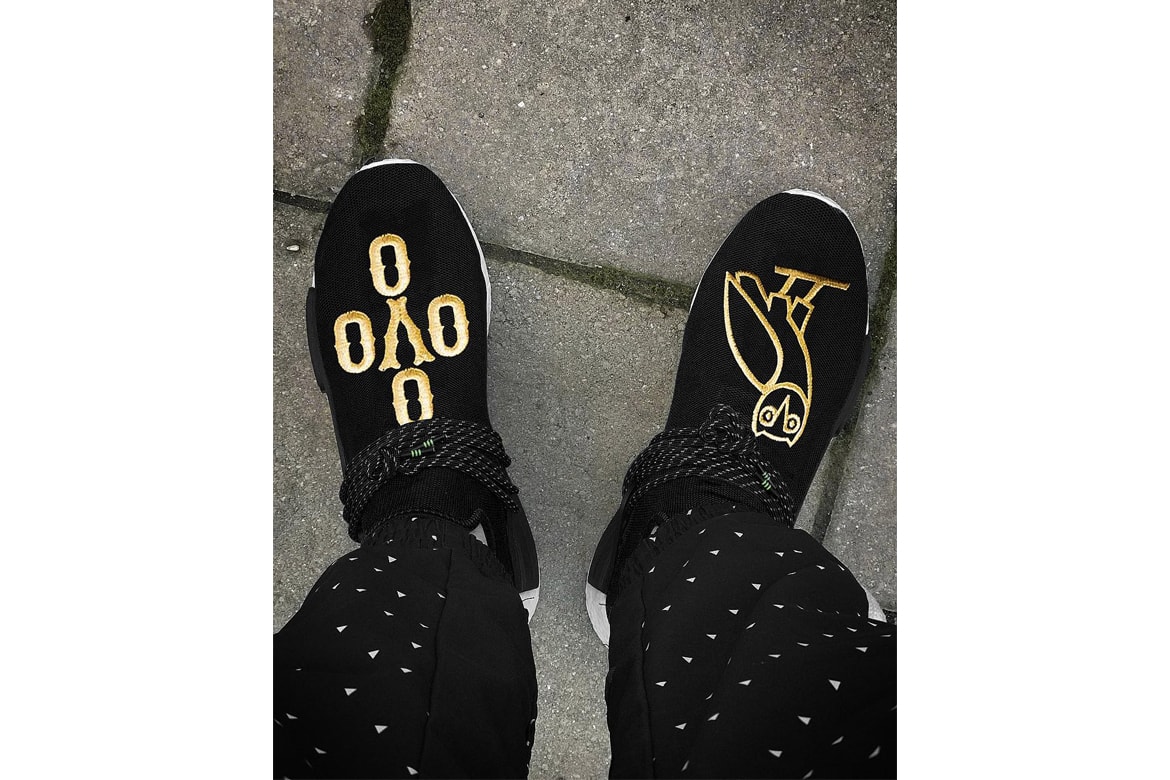 OVO x adidas Originals Hu NMD 客製聯乘實鞋曝光！？