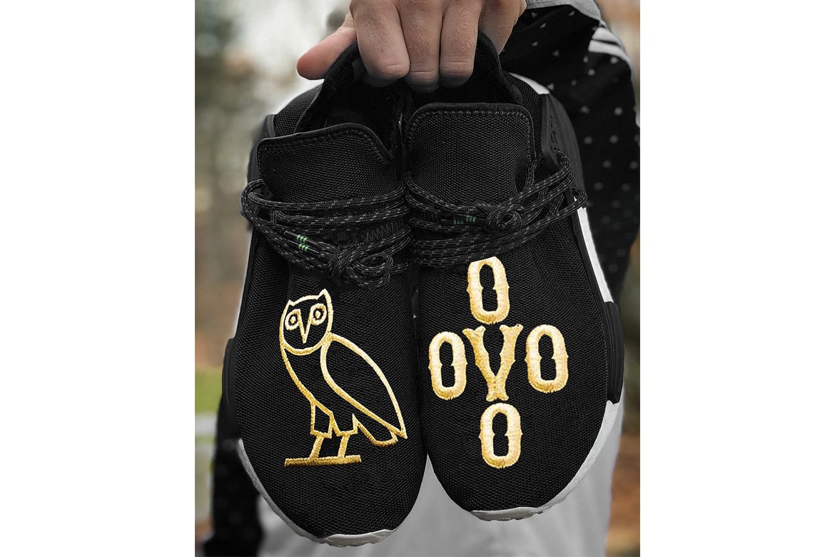 OVO x adidas Originals Hu NMD 客製聯乘實鞋曝光！？
