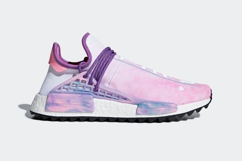 Pharrell x adidas Originals 全新聯乘 Hu NMD Holi「Pink Glow」配色官方圖片釋出