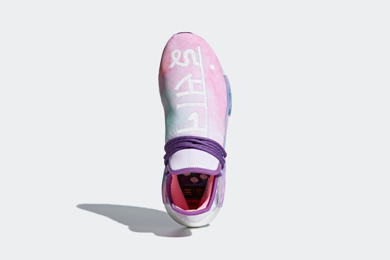 Pharrell x adidas Originals 全新聯乘 Hu NMD Holi「Pink Glow」配色官方圖片釋出