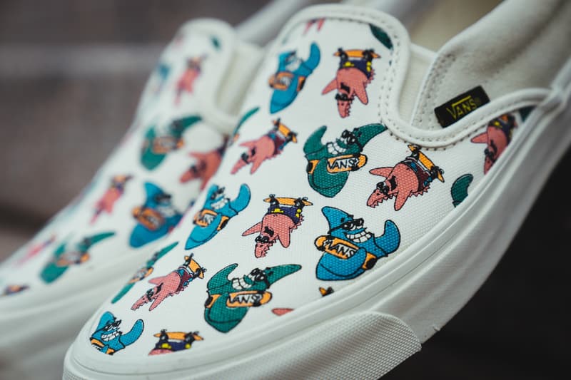 近賞《SpongeBob SquarePants》x Vans Sk8-Hi 及 Slip On 聯名鞋款