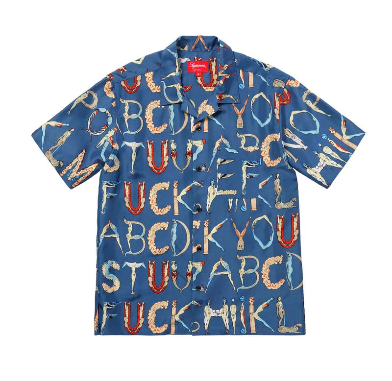 Supreme 2018 春夏上裝系列