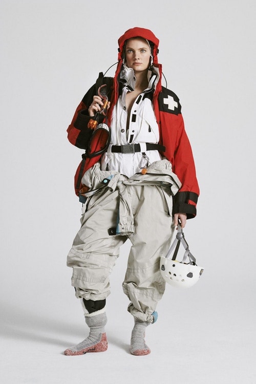 《GARAGE》以 The North Face 古著打造全新造型特輯