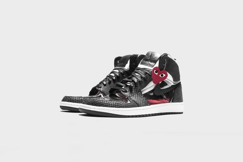 The Shoe Surgeon 打造 COMME des GARÇONS x Air Jordan 1 全新客製聯乘