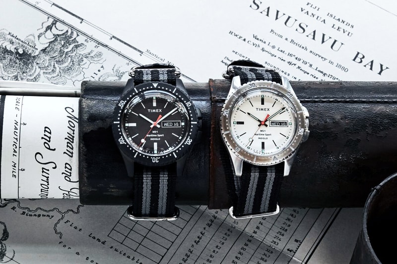Timex + Todd Snyder「Maritime Sport MS1」反傳統推出現代感聯名錶款