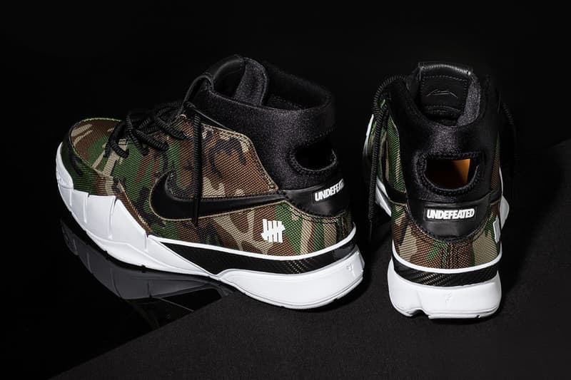 近賞 UNDEFEATED x Nike Kobe 1 Protro 迷彩聯名設計