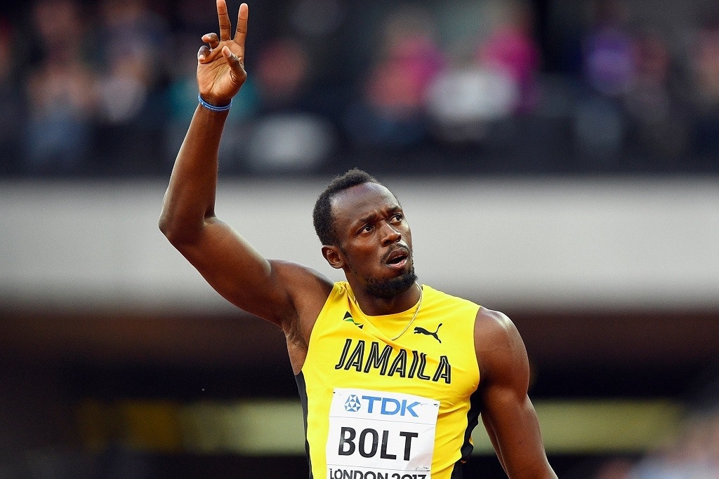 牙買加「飛人」Usain Bolt 宣布已跟足球會簽約