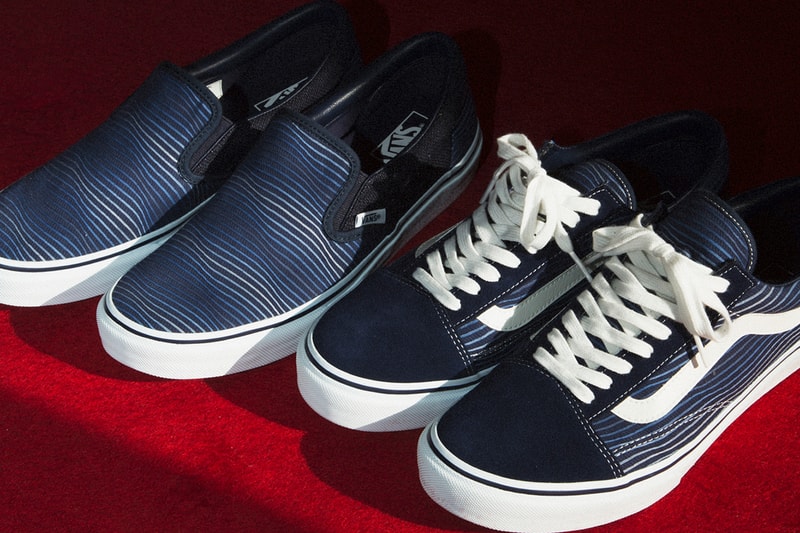 Vans「Japan Fabrics Collection 」日本製布料系列藍染第一彈
