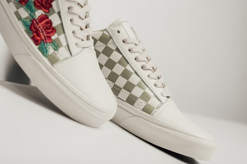 Vans 2018 春夏全新「Rose Embroidery」系列