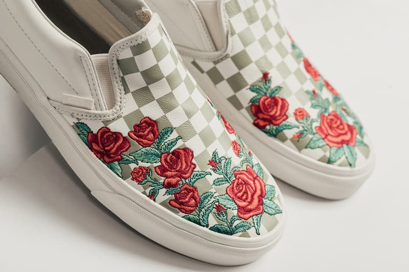 Vans 2018 春夏全新「Rose Embroidery」系列