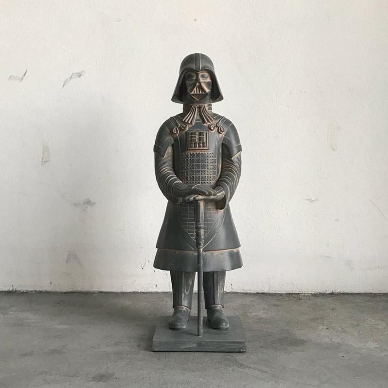 WOAW 獨佔 FLABSLAB 最新 Darth Terra「I Am Your Father」鐵製擺設