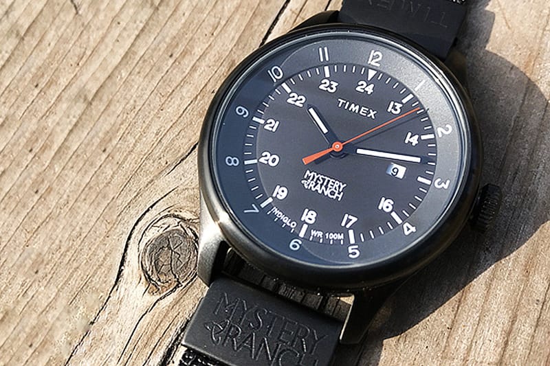 TIMEX x MYSTERY RANCH 兩大軍事背景品牌的聯名錶款