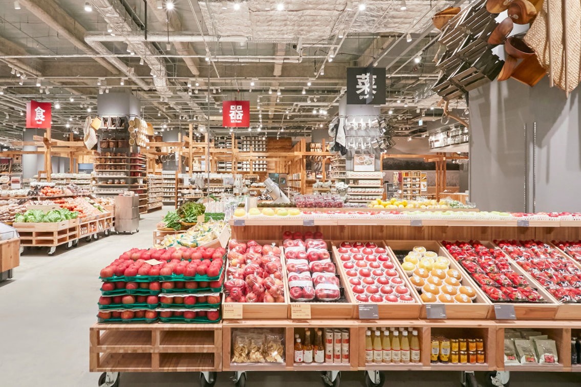 走進世界上最大的 MUJI 生鮮超市