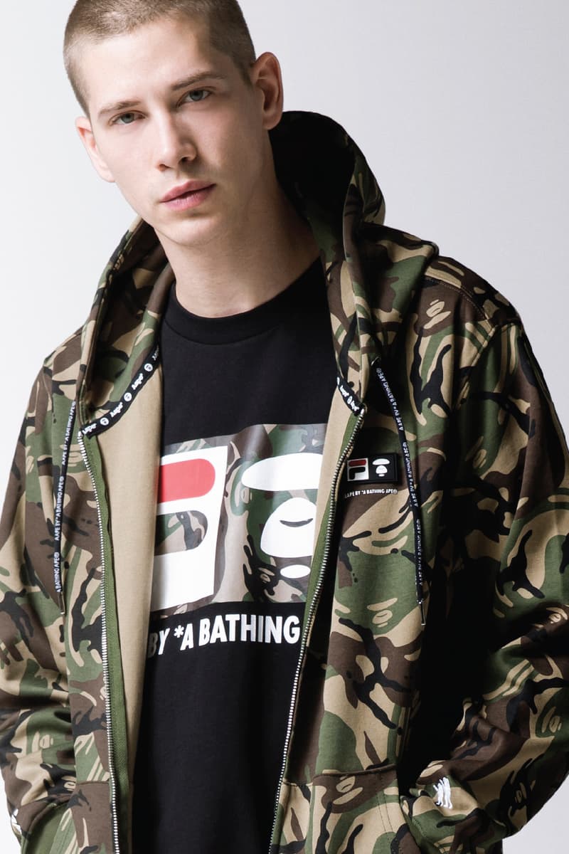 AAPE BY A BATHING APE® x FILA 炮製矚目聯乘作